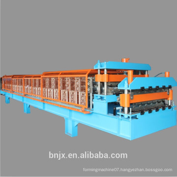 Wuxi bangnuo high grade double layer color steel cold roll forming machine